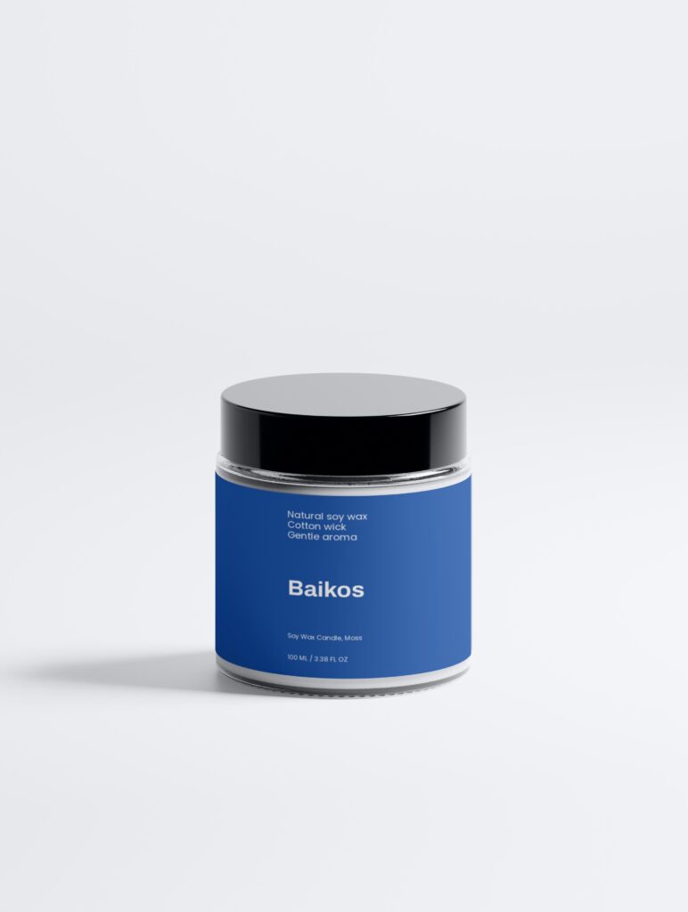 Soy Wax Candle, Moss