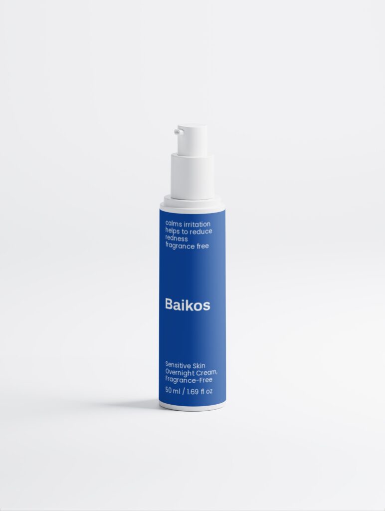Sensitive Skin Overnight Cream, Fragrance-Free 50ml